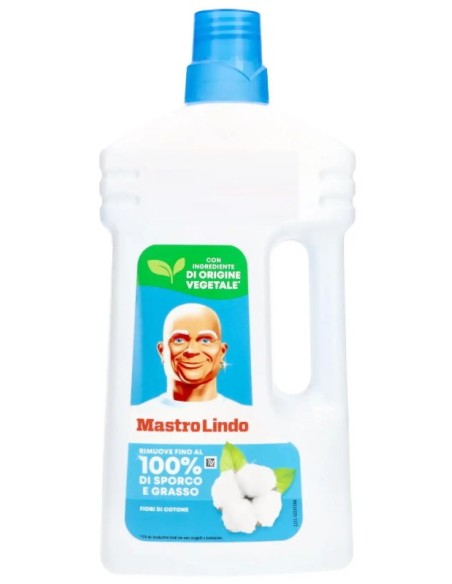 mastro lindo detergente liquido pavimenti - 930ml - fiori di cotone: tuttocasashop.live: pulizia e cura della casa