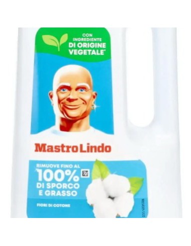 mastro lindo detergente liquido pavimenti - 930ml - fiori di cotone: tuttocasashop.live: pulizia e cura della casa