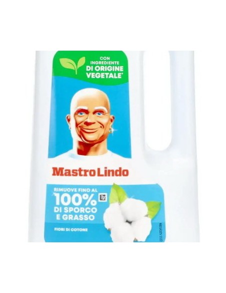 mastro lindo detergente liquido pavimenti - 930ml - fiori di cotone: tuttocasashop.live: pulizia e cura della casa