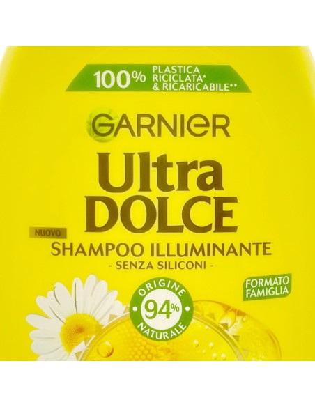 ultra dolce shampoo 600ml camomilla e miele schiarisce e ravviva i riflessi: tuttocasashop.live: igiene e cura della persona
