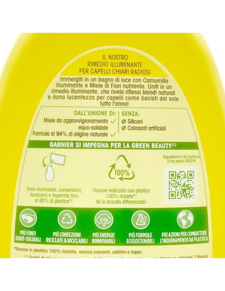 ultra dolce shampoo 600ml camomilla e miele schiarisce e ravviva i riflessi: tuttocasashop.live: igiene e cura della persona