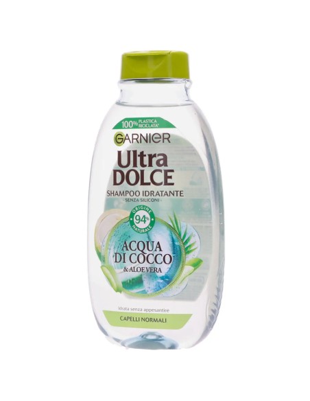 ultra dolce shampoo 250ml idratante - acqua di cocco & aloe vera: tuttocasashop.live: igiene e cura della persona