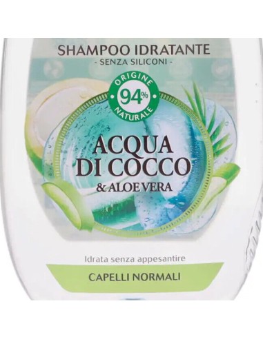 ultra dolce shampoo 250ml idratante - acqua di cocco & aloe vera: tuttocasashop.live: igiene e cura della persona