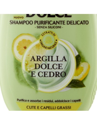 ultra dolce shampoo 250ml purificante delicato - argilla dolce e cetro: tuttocasashop.live: igiene e cura della persona