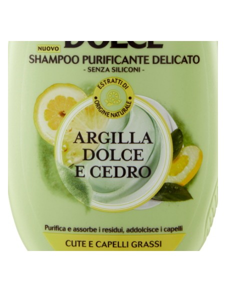 ultra dolce shampoo 250ml purificante delicato - argilla dolce e cetro: tuttocasashop.live: igiene e cura della persona