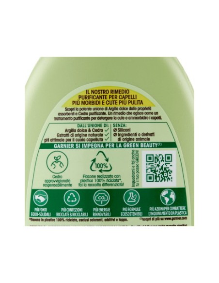 ultra dolce shampoo 250ml purificante delicato - argilla dolce e cetro: tuttocasashop.live: igiene e cura della persona