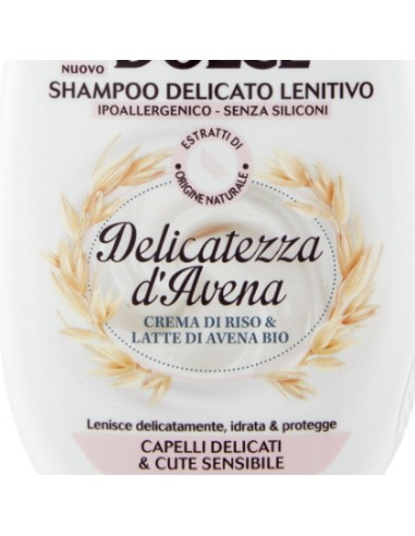 ultra dolce shampoo 250ml delicato lenitivo - delicatezza d'avena: tuttocasashop.live: igiene e cura della persona