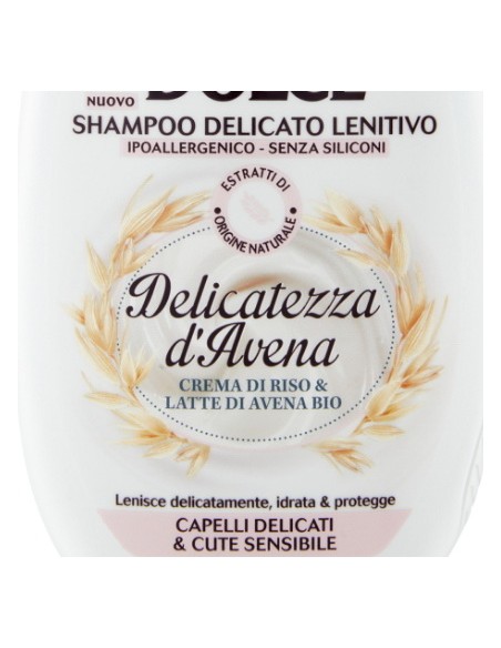 ultra dolce shampoo 250ml delicato lenitivo - delicatezza d'avena: tuttocasashop.live: igiene e cura della persona