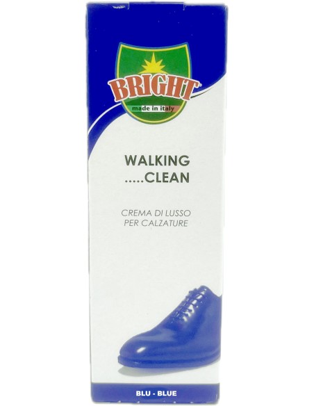 bright lucido per scarpe in crema - tubo da 50ml - blu - blue: tuttocasashop.live: prodotti per bucato e tessuti