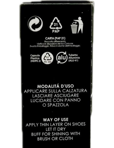 bright lucido per scarpe in crema - tubo da 50ml - blu - blue: tuttocasashop.live: prodotti per bucato e tessuti