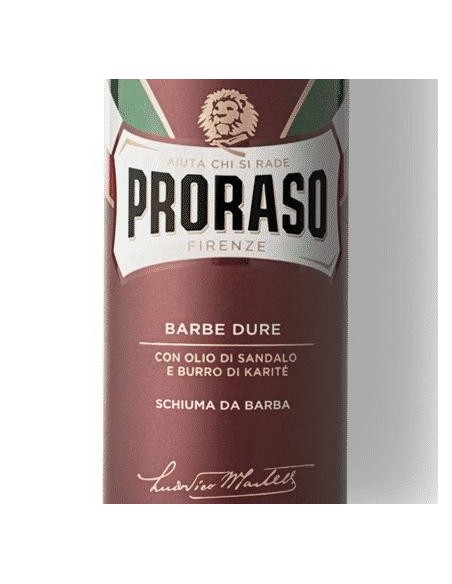 proraso schiuma da barba - 400ml - barbe dure - emolliente e lenitiva: tuttocasashop.live: igiene e cura della persona