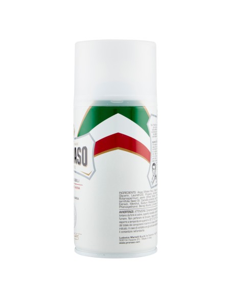 proraso schiuma da barba - 300ml - pelli sensibili - te' verde e avena: tuttocasashop.live: igiene e cura della persona