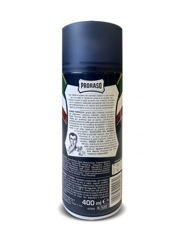 proraso schiuma da barba - 300ml - protettiva - con aloe e vitamina e: tuttocasashop.live: igiene e cura della persona