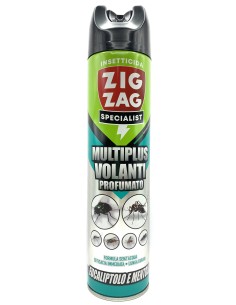 zig zag specialist multiplus volanti profumato 600ml - eucaliptolo e mentolo: tuttocasashop.live: pulizia e cura della casa