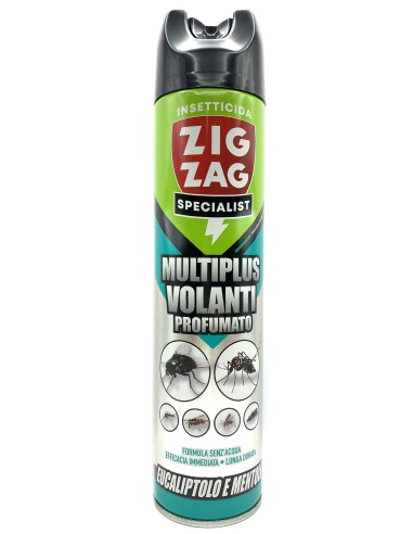 zig zag specialist multiplus volanti profumato 600ml - eucaliptolo e mentolo: tuttocasashop.live: pulizia e cura della casa