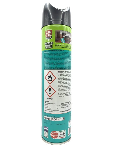 zig zag specialist multiplus volanti profumato 600ml - eucaliptolo e mentolo: tuttocasashop.live: pulizia e cura della casa