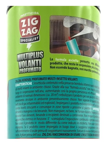 zig zag specialist multiplus volanti profumato 600ml - eucaliptolo e mentolo: tuttocasashop.live: pulizia e cura della casa