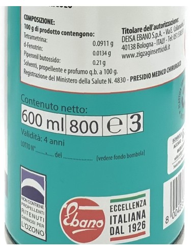 zig zag specialist multiplus volanti profumato 600ml - eucaliptolo e mentolo: tuttocasashop.live: pulizia e cura della casa