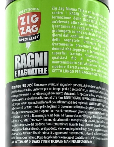 zig zag specialist magna tela - ragni e ragnatele - 600ml: tuttocasashop.live: pulizia e cura della casa