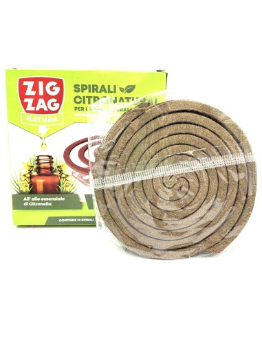 zig zag spirali antizanzara 10pz - spiralette - camping - spazi aperti: tuttocasashop.live: pulizia e cura della casa