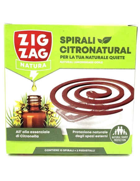 zig zag spirali antizanzara 10pz - spiralette - camping - spazi aperti: tuttocasashop.live: pulizia e cura della casa