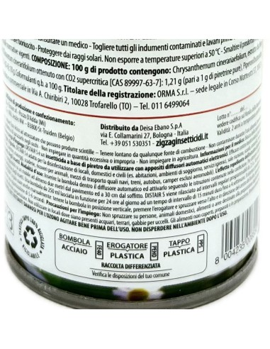 zig zag piretro plus per diffusori automatici 250ml - mosche e zanzare: tuttocasashop.live: pulizia e cura della casa