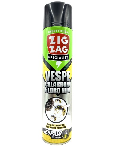 zig zag vespaio power insetticida vespe calabroni e loro nidi - 600ml: tuttocasashop.live: pulizia e cura della casa