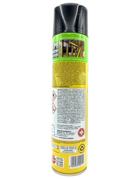 zig zag vespaio power insetticida vespe calabroni e loro nidi - 600ml: tuttocasashop.live: pulizia e cura della casa