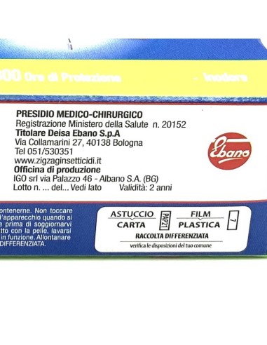zig zag 30 piastrine per diffusore elettrico - zanzare comuni tigre tropical: tuttocasashop.live: pulizia e cura della casa