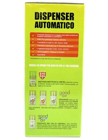zig zag dispenser automatico per insetticida piretro plus: tuttocasashop.live: pulizia e cura della casa