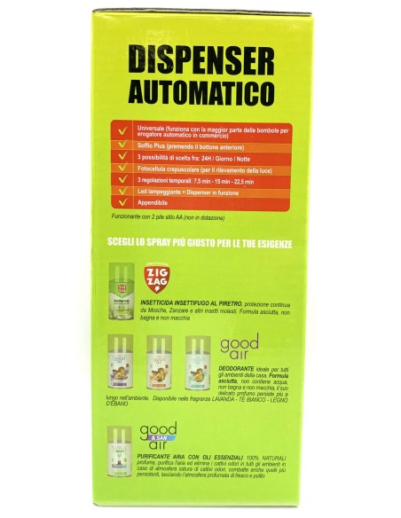 zig zag dispenser automatico per insetticida piretro plus: tuttocasashop.live: pulizia e cura della casa