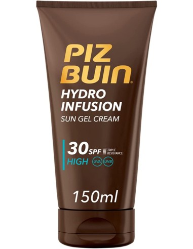 piz buin hydro infusion sun gel cream 150ml spf30 rinfresca protegge idrata: tuttocasashop.live: igiene e cura della persona
