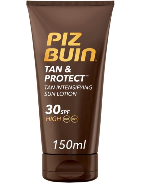 piz buin tan&protect intensifying sun lotion 150ml - spf 30 - intensificante: tuttocasashop.live: igiene e cura della persona