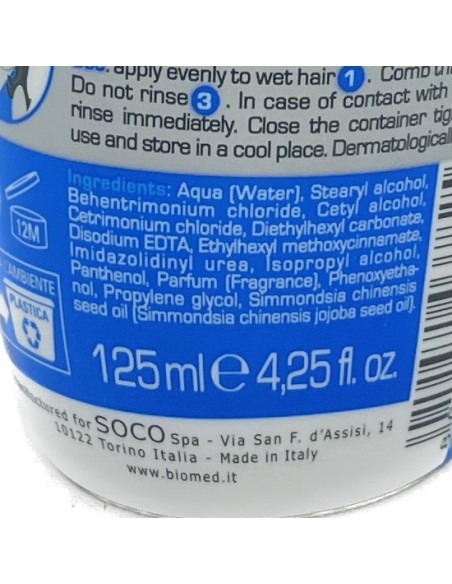 biomed daily moist 125ml - fluido idratante uso frequente: tuttocasashop.live: igiene e cura della persona
