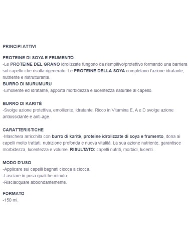 biomed comfort&restoring maschera ristoratrice - 150ml: tuttocasashop.live: igiene e cura della persona
