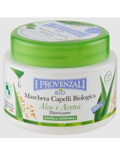 i provenzali bio' maschera capelli biologica - 200ml - aloe vera e avena: tuttocasashop.live: igiene e cura della persona