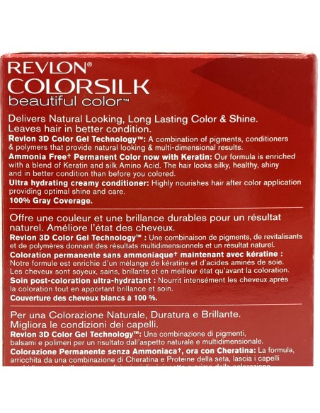 revlon colorsilk beautiful color - 20 - castano nero: tuttocasashop.live: igiene e cura della persona