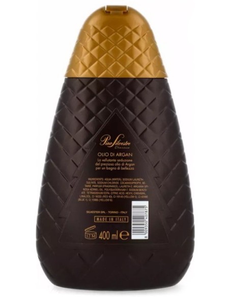 pino silvestre doccia e shampoo 2in1 - 400ml - olio di argan: tuttocasashop.live: igiene e cura della persona