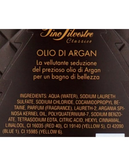 pino silvestre doccia e shampoo 2in1 - 400ml - olio di argan: tuttocasashop.live: igiene e cura della persona