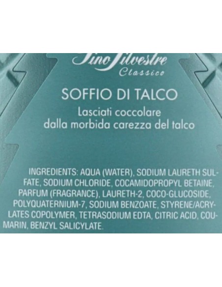 pino silvestre doccia e shampoo 2in1 - 400ml - soffio di talco: tuttocasashop.live: igiene e cura della persona