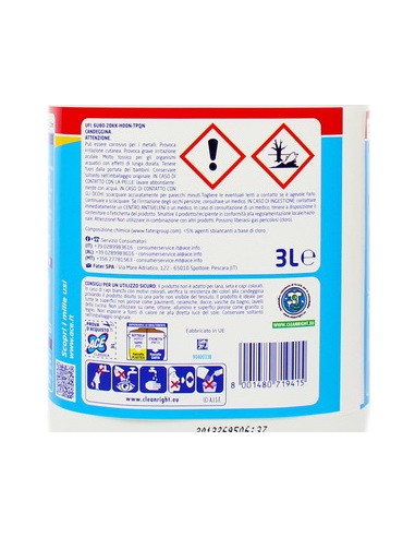 ace candeggina per bucato e casa 3000ml - classica - normale: tuttocasashop.live: prodotti per bucato e tessuti