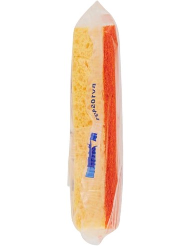 spontex doppiouso hot 2 spugne con abrasivo in cellulosa super assorbente: tuttocasashop.live: pulizia e cura della casa