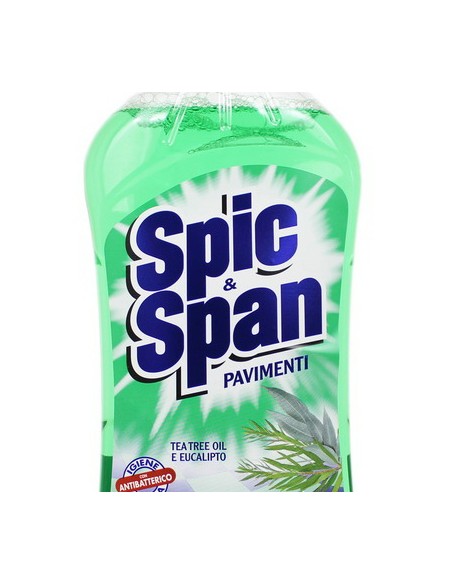 spic&span detergente liquido per pavimenti 1l - tea tree: tuttocasashop.live: pulizia e cura della casa