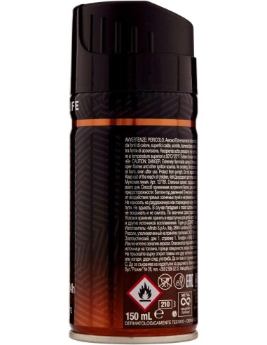 malizia uomo deodorante spray - 150ml - urban life: tuttocasashop.live: igiene e cura della persona
