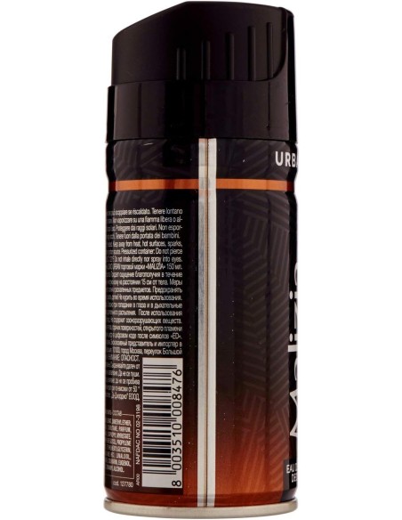 malizia uomo deodorante spray - 150ml - urban life: tuttocasashop.live: igiene e cura della persona