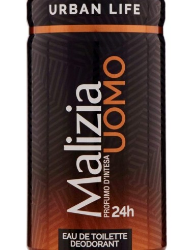 malizia uomo deodorante spray - 150ml - urban life: tuttocasashop.live: igiene e cura della persona