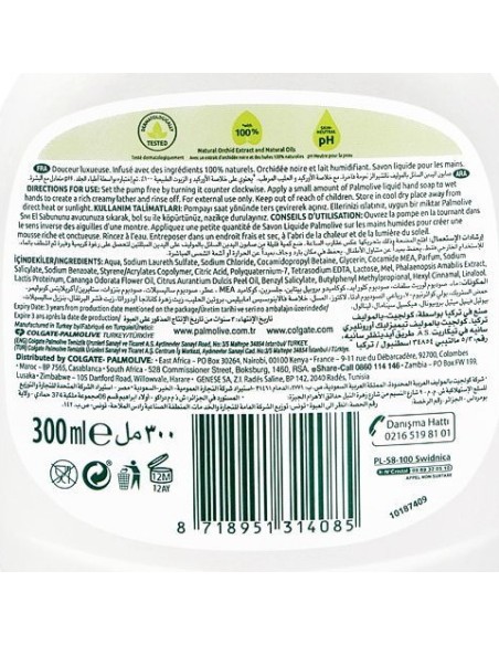 palmolive sapone liquido - 300ml - orchidea: tuttocasashop.live: igiene e cura della persona