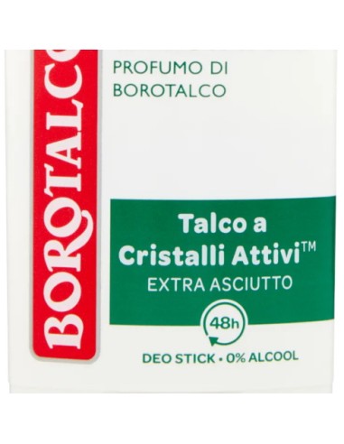 borotalco deodorante stick 40ml - original 48h - talco a cristalli attivi: tuttocasashop.live: igiene e cura della persona