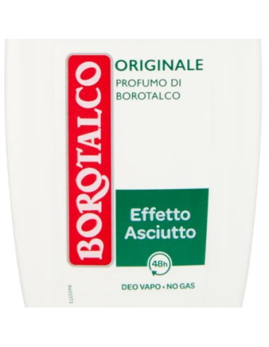 borotalco deodorante vapo no-gas 75ml - original 48h - effetto asciutto: tuttocasashop.live: igiene e cura della persona