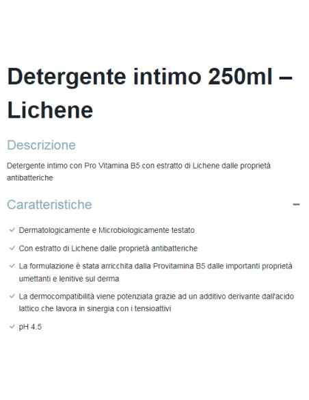 dermomed detergente intimo 250ml - lichene - con proprieta' antibatteriche: tuttocasashop.live: igiene e cura della persona